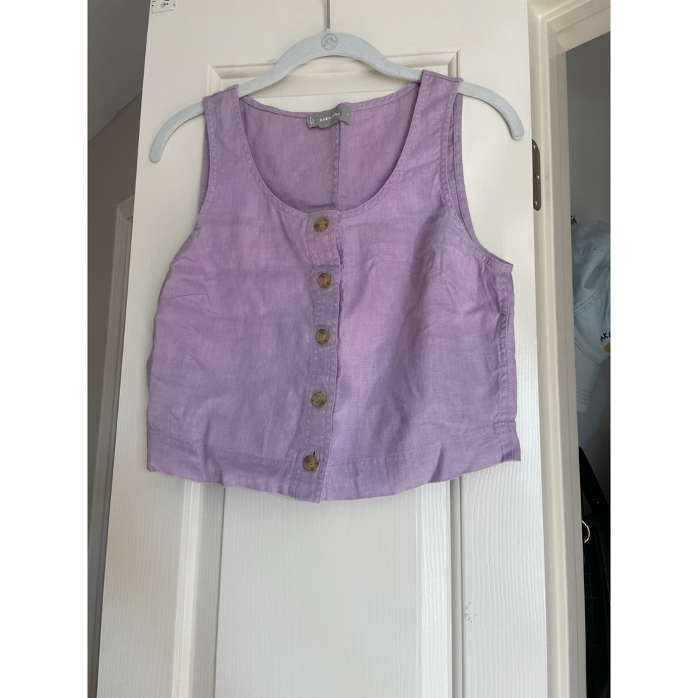 SOLD. Everlane | Linen Tank Top